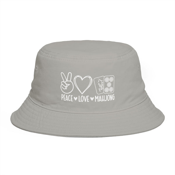 Bucket Hat — Peace Love Mahjong