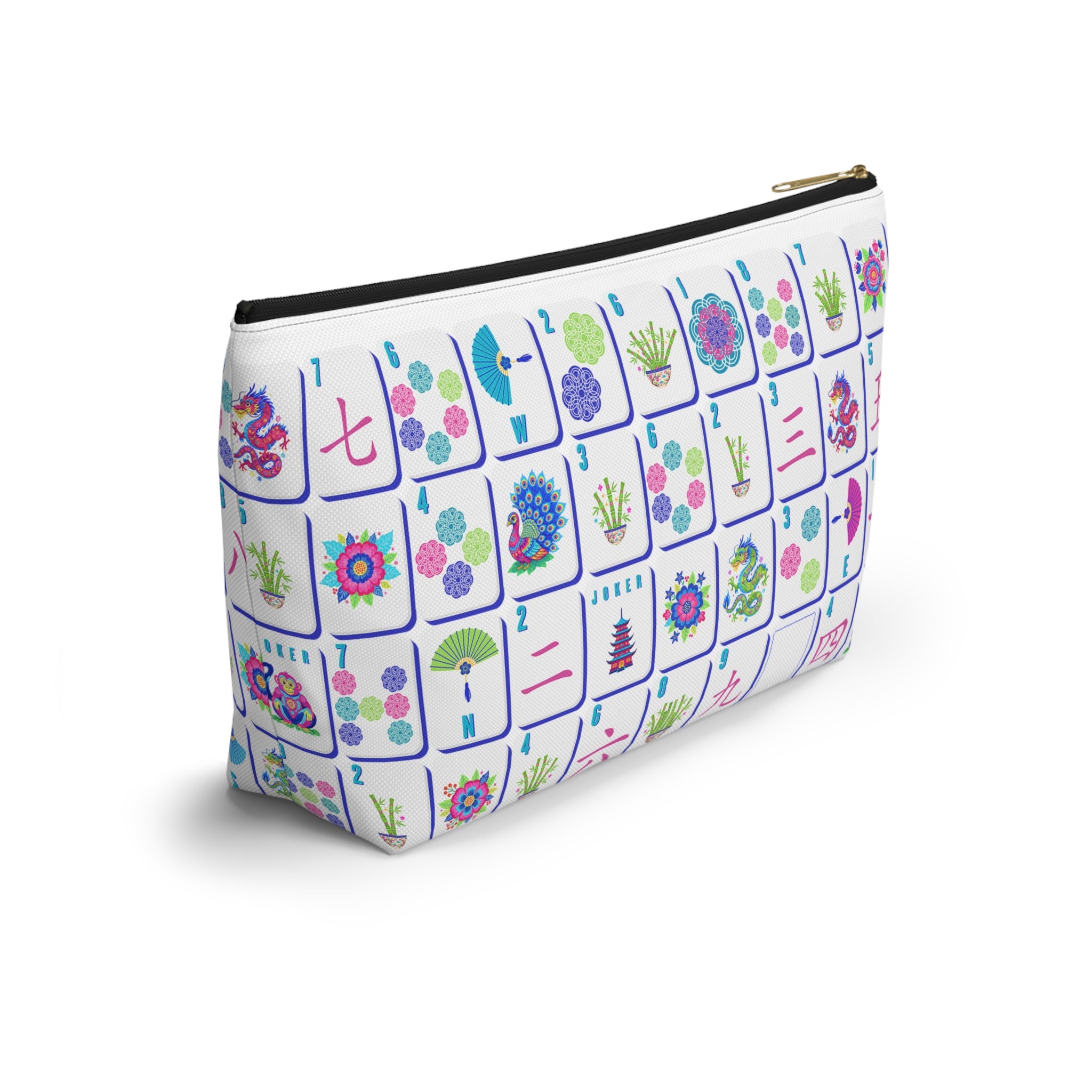 Accessory Pouch - Mahjong Tiles