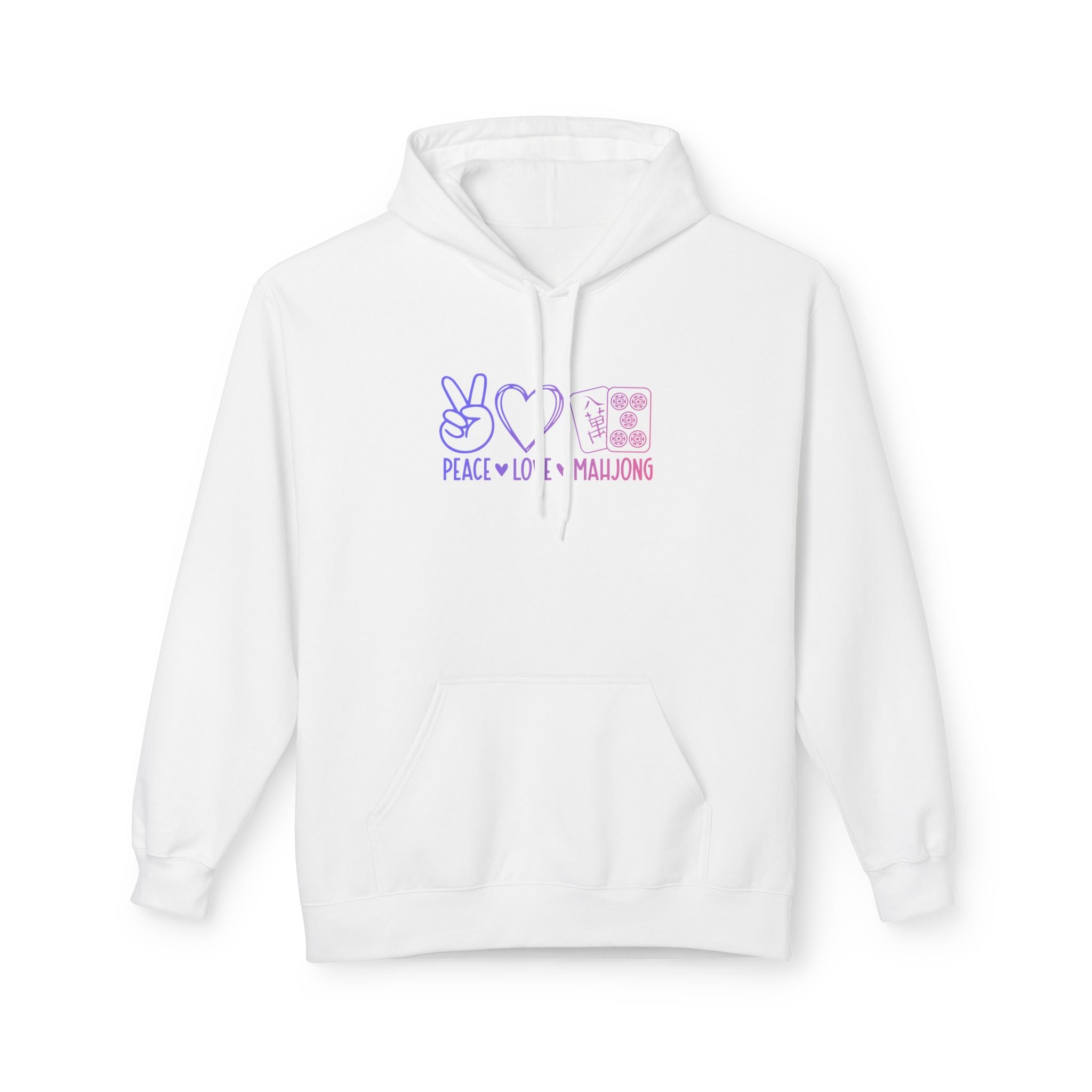 Hoodie - Peace Love Mahjong Secondary image