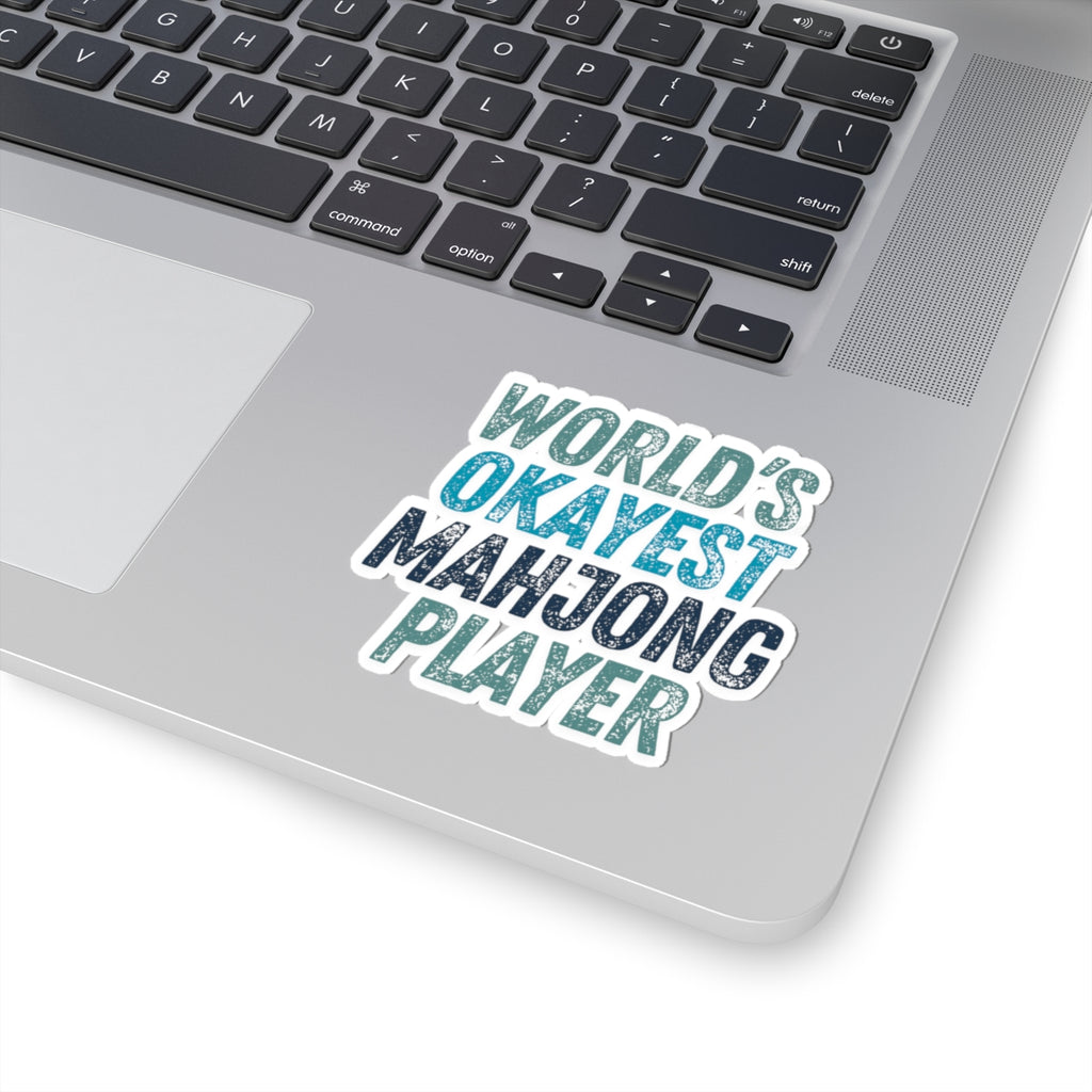 Sticker -World's Okayest Mahjong Player
