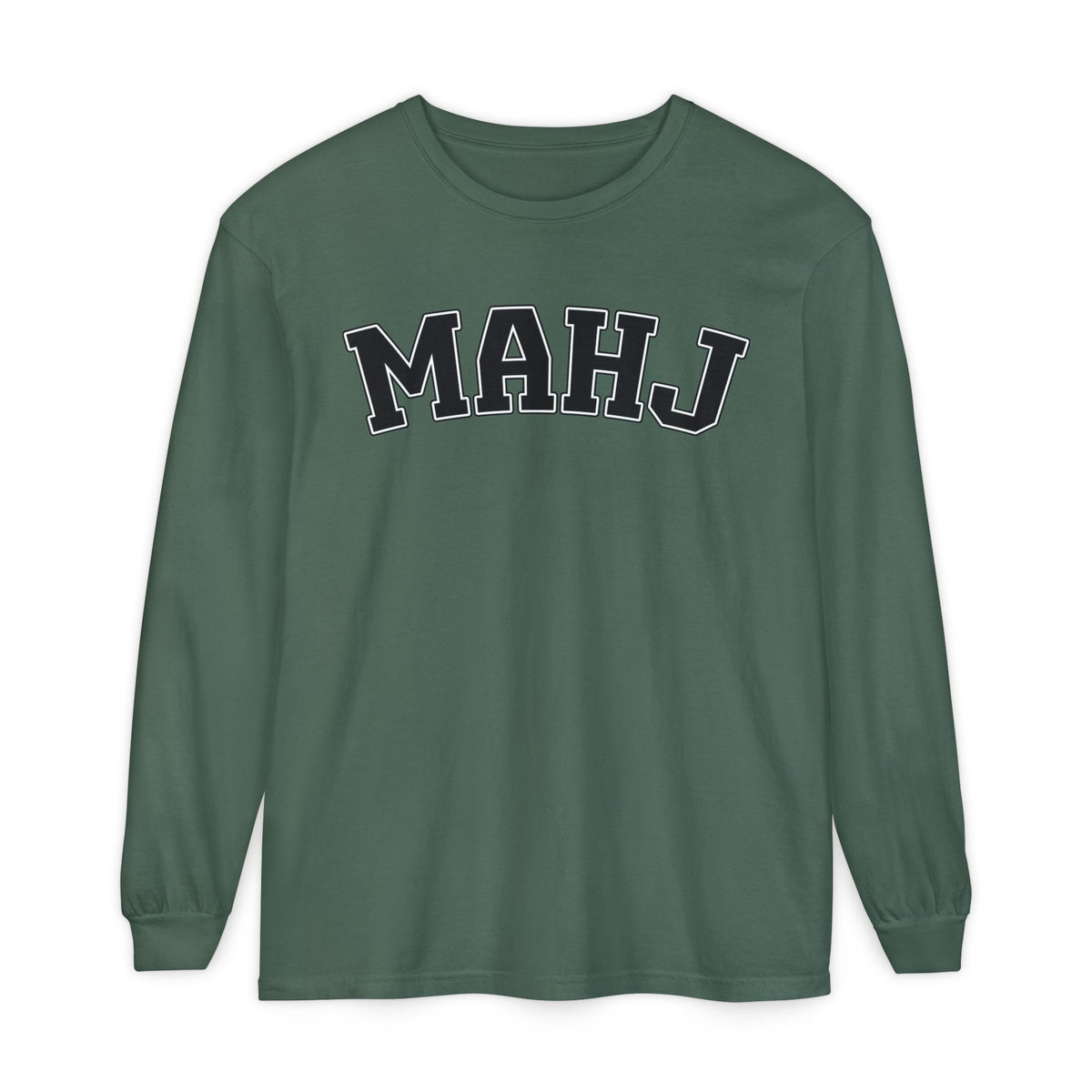 Long Sleeve T-Shirt - MAHJ College-Style