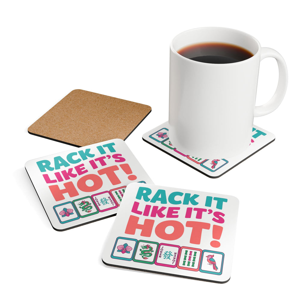 Coasters (4 Pack) - Rack It Like It's Hot