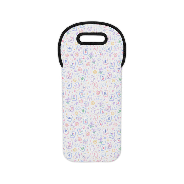 Wine Tote Bag - Color Mahjong Tiles