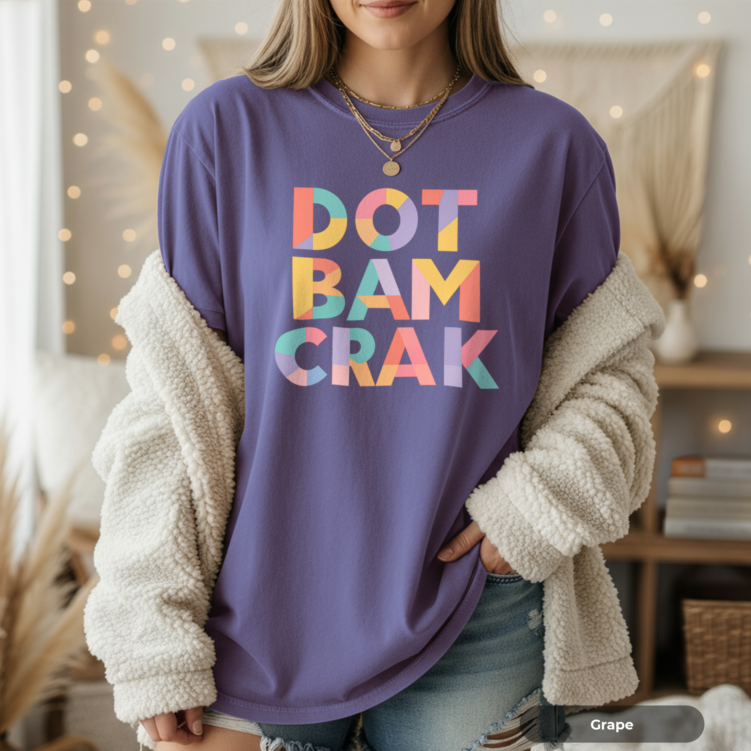 T-Shirt - Dot Bam Crak (Comfort Colors - Unisex)