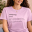 T-Shirt - Mahjong definition (Comfort Colors - Unisex)