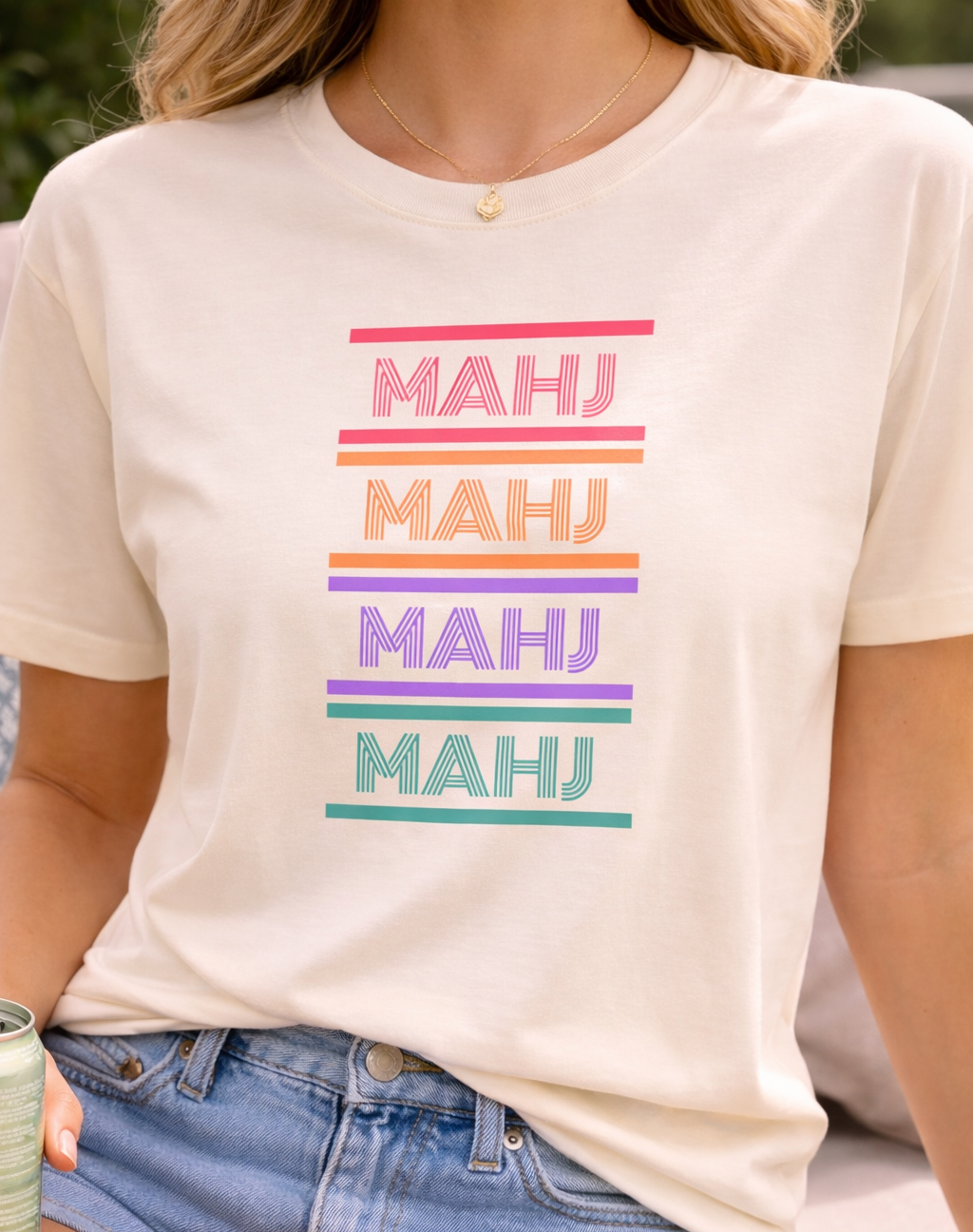T-Shirt - Spring Time Mahj (Comfort Colors - Unisex) Main image