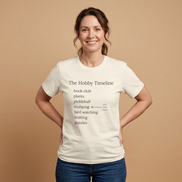T-Shirt - Hobby Timeline Tee (Bella+Canvas - Unisex)
