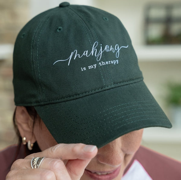Baseball Hat - Mahjong Is My Therapy