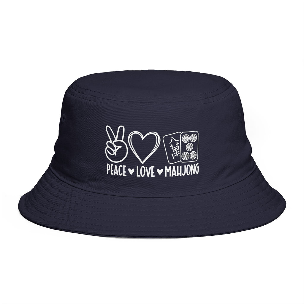 Bucket Hat — Peace Love Mahjong