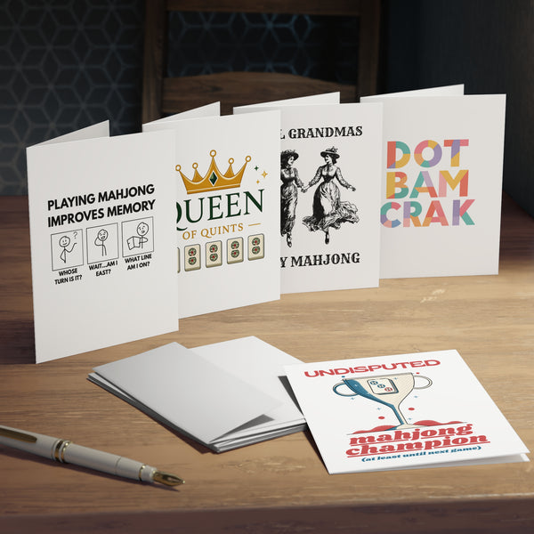 Greeting Cards (5-Pack) - Mahjong Lover Cards