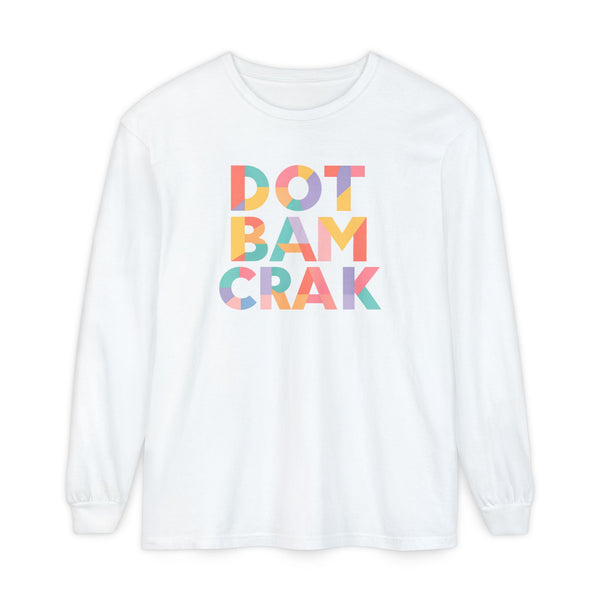 Long Sleeve T-Shirt - Dot Bam Crak