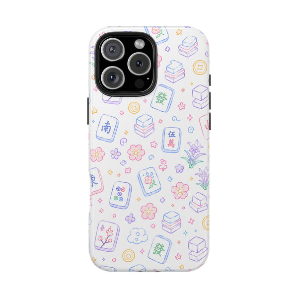 Tough Phone Case - Pretty Mahjong