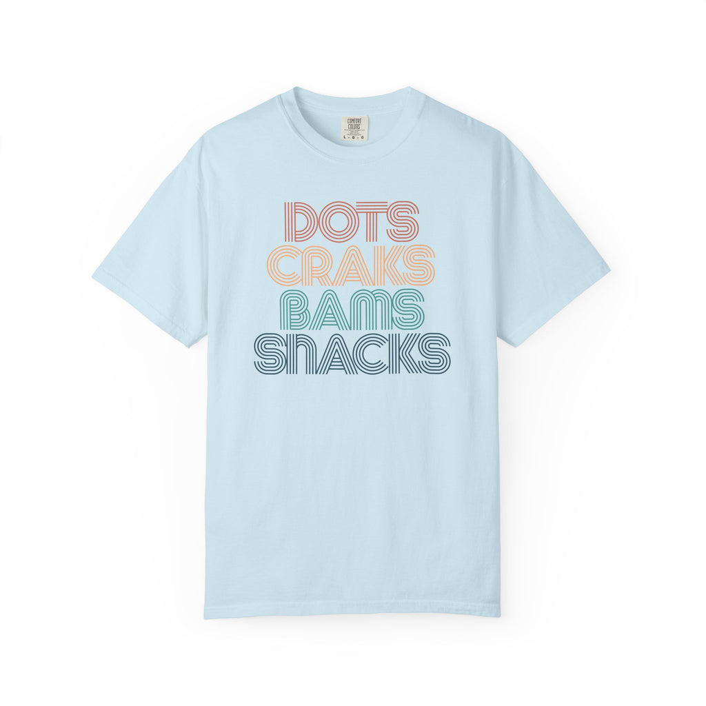 T-Shirt -Dots Craks Bams Snacks (Comfort Colors - Unisex)