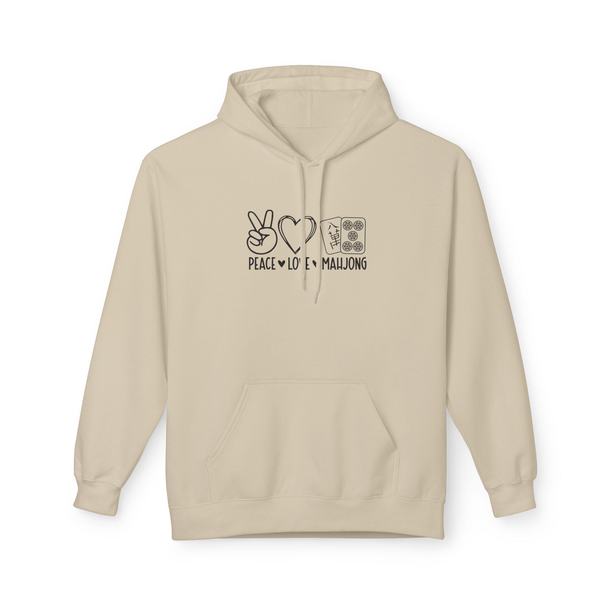 Hoodie - Peace Love Mahjong