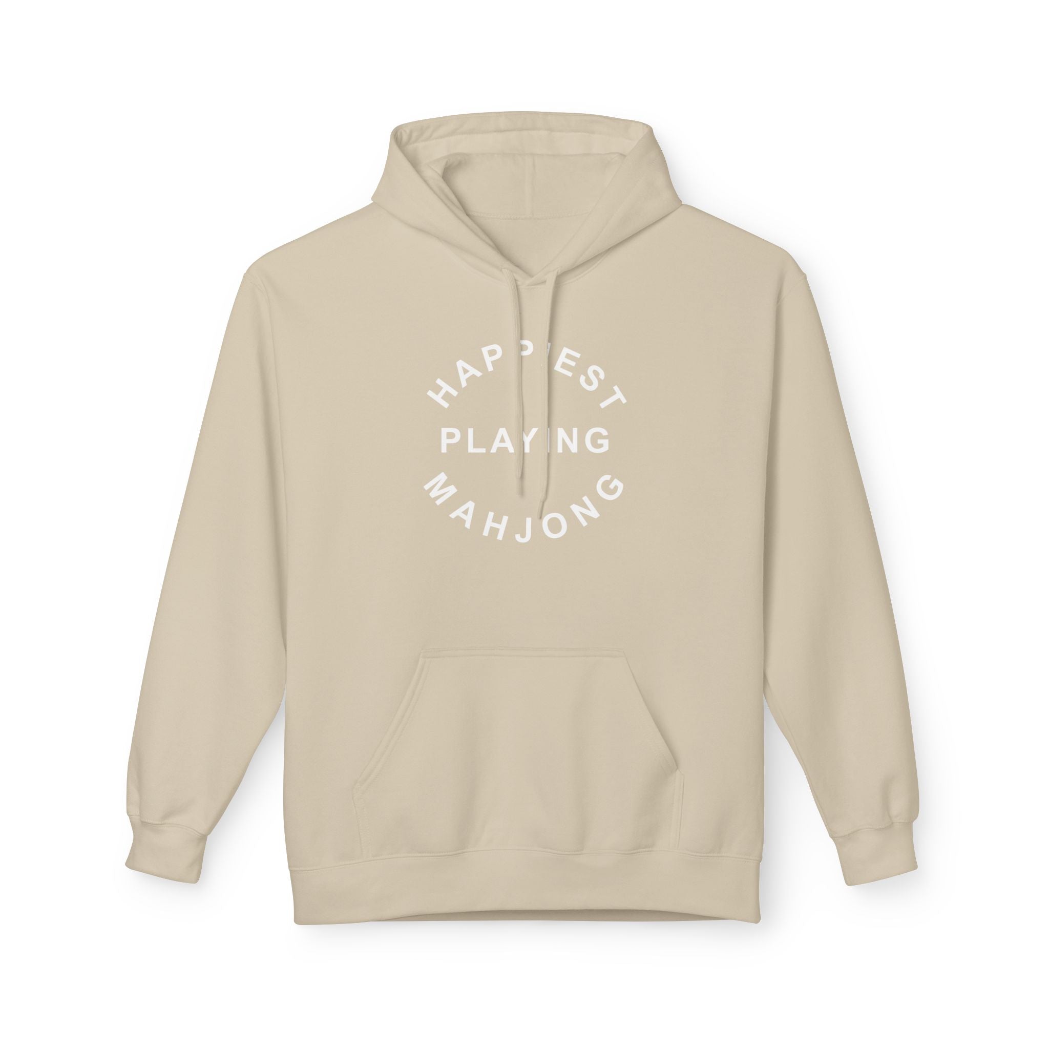 Hoodie - Happiest Playing Mahjong