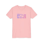 Youth Tee - Peace Love Mahjong