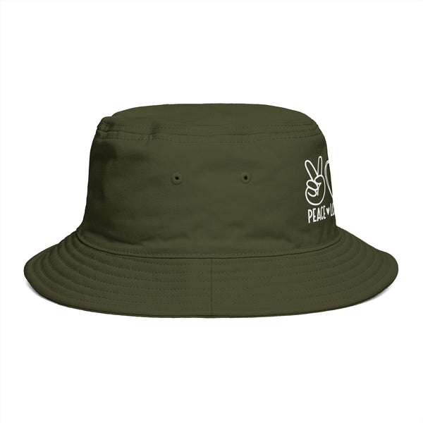Bucket Hat — Peace Love Mahjong