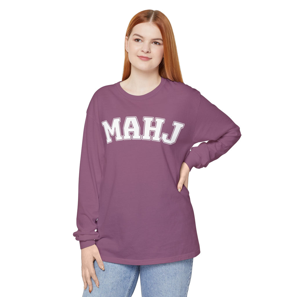 Long Sleeve T-Shirt - MAHJ College-Style