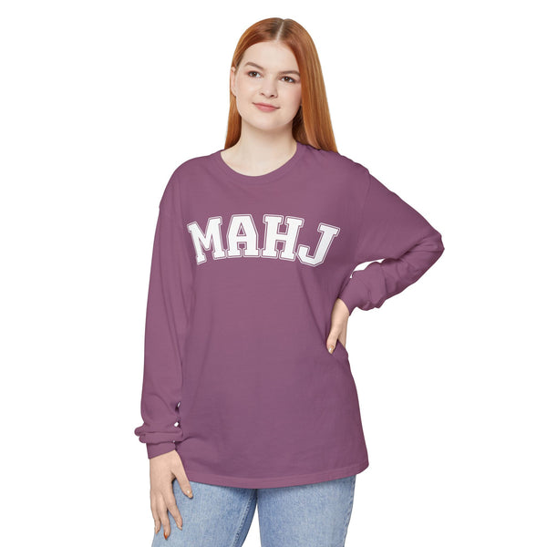 Long Sleeve T-Shirt - MAHJ College-Style