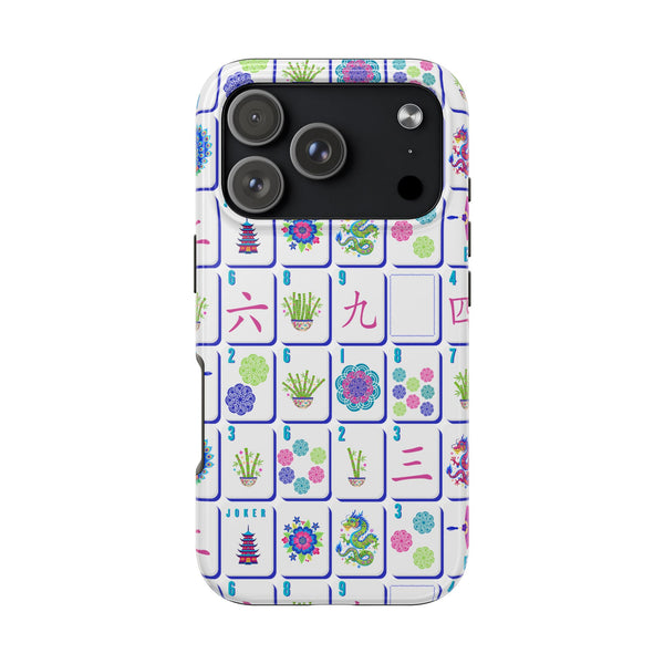 Tough Phone Case - Mahjong Tiles