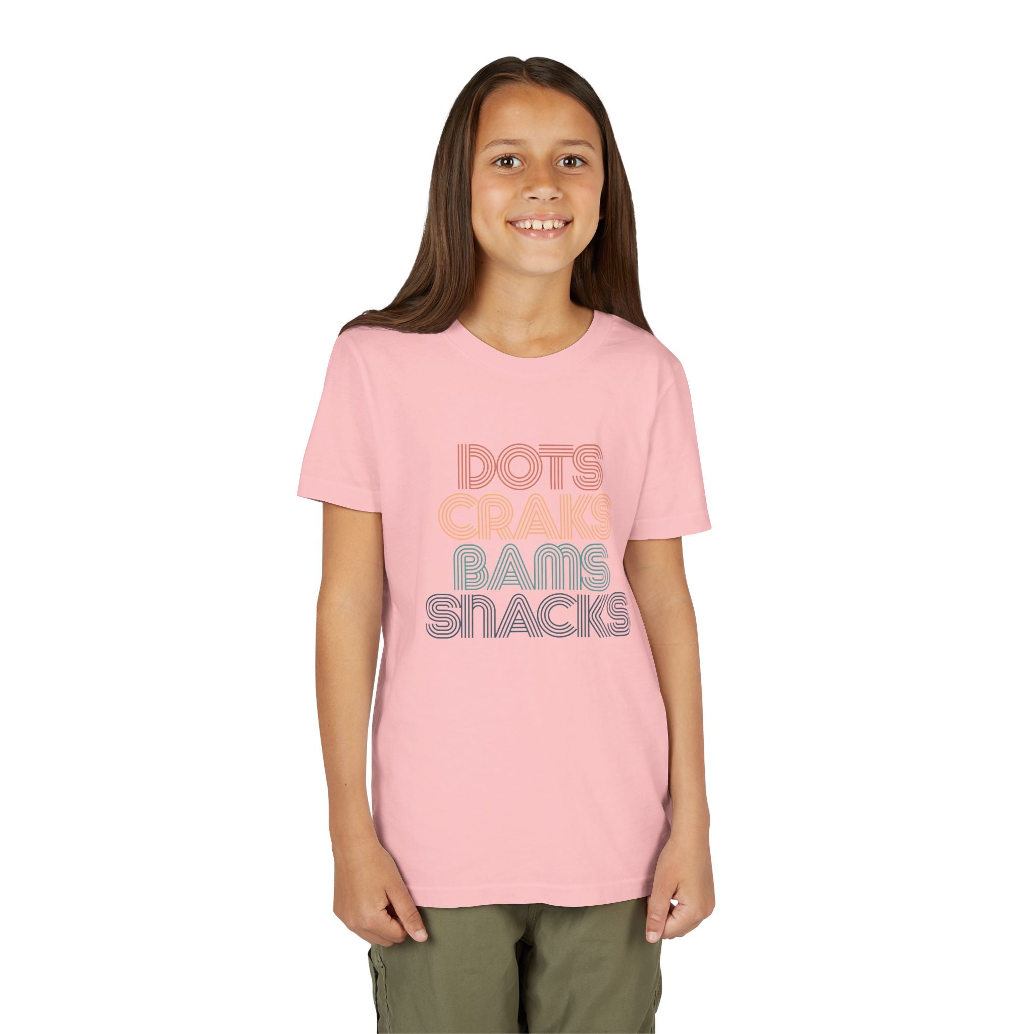Youth Tee - Dots Craks Bams Snacks