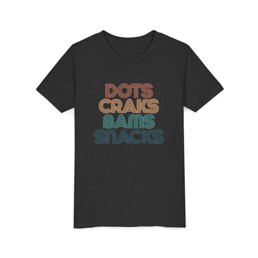 Youth Tee - Dots Craks Bams Snacks