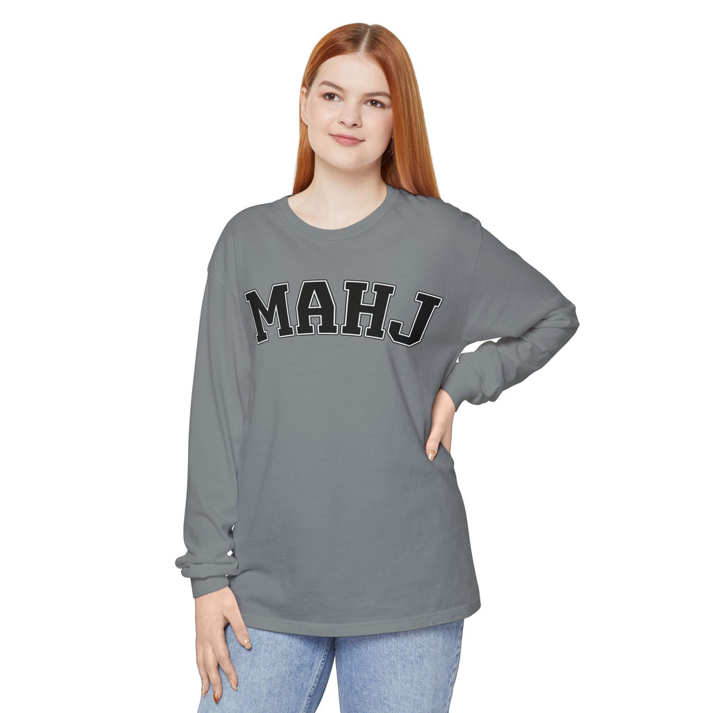 Long Sleeve T-Shirt - MAHJ College-Style