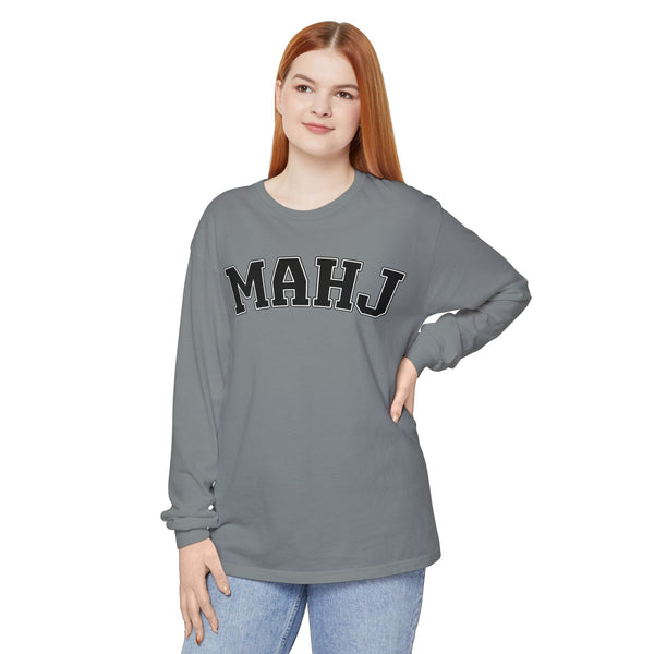 Long Sleeve T-Shirt - MAHJ College-Style