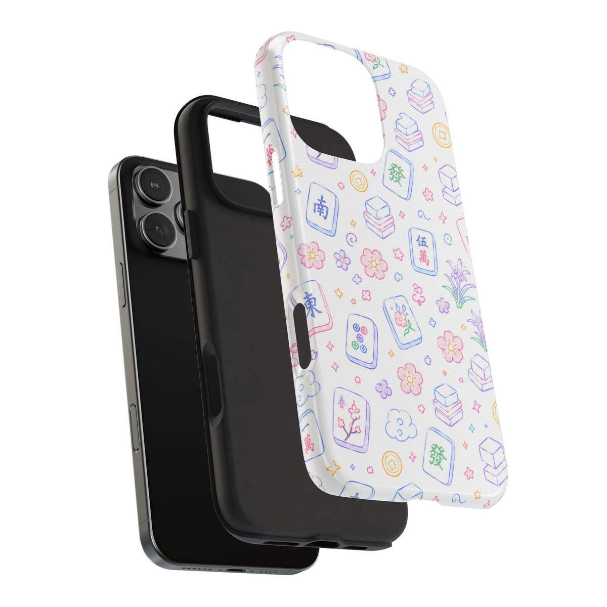 Tough Phone Case - Pretty Mahjong