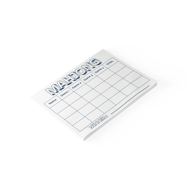 Mahjong Scorecard - Post-it® Sticky Pad - 8''x6''