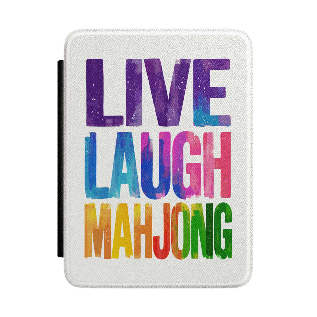 Kindle Case - Live Laugh Mahjong