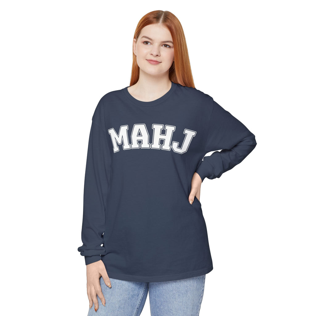 Long Sleeve T-Shirt - MAHJ College-Style