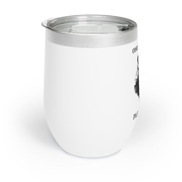 Chill Wine Tumbler - Cool Grandmas Play Mahjong
