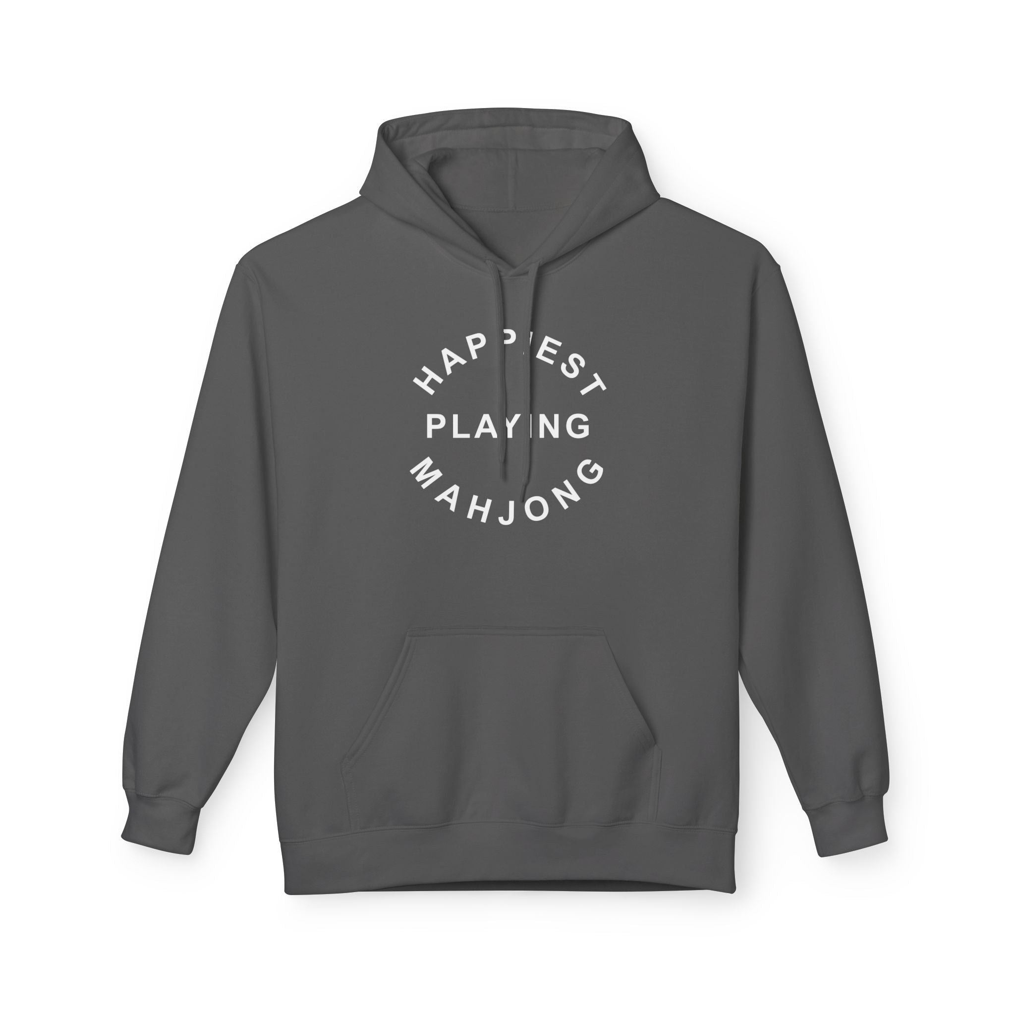 Hoodie - Happiest Playing Mahjong