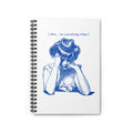 Spiral Notebook - Shh... I'm counting tiles