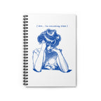 Spiral Notebook - Shh... I'm counting tiles