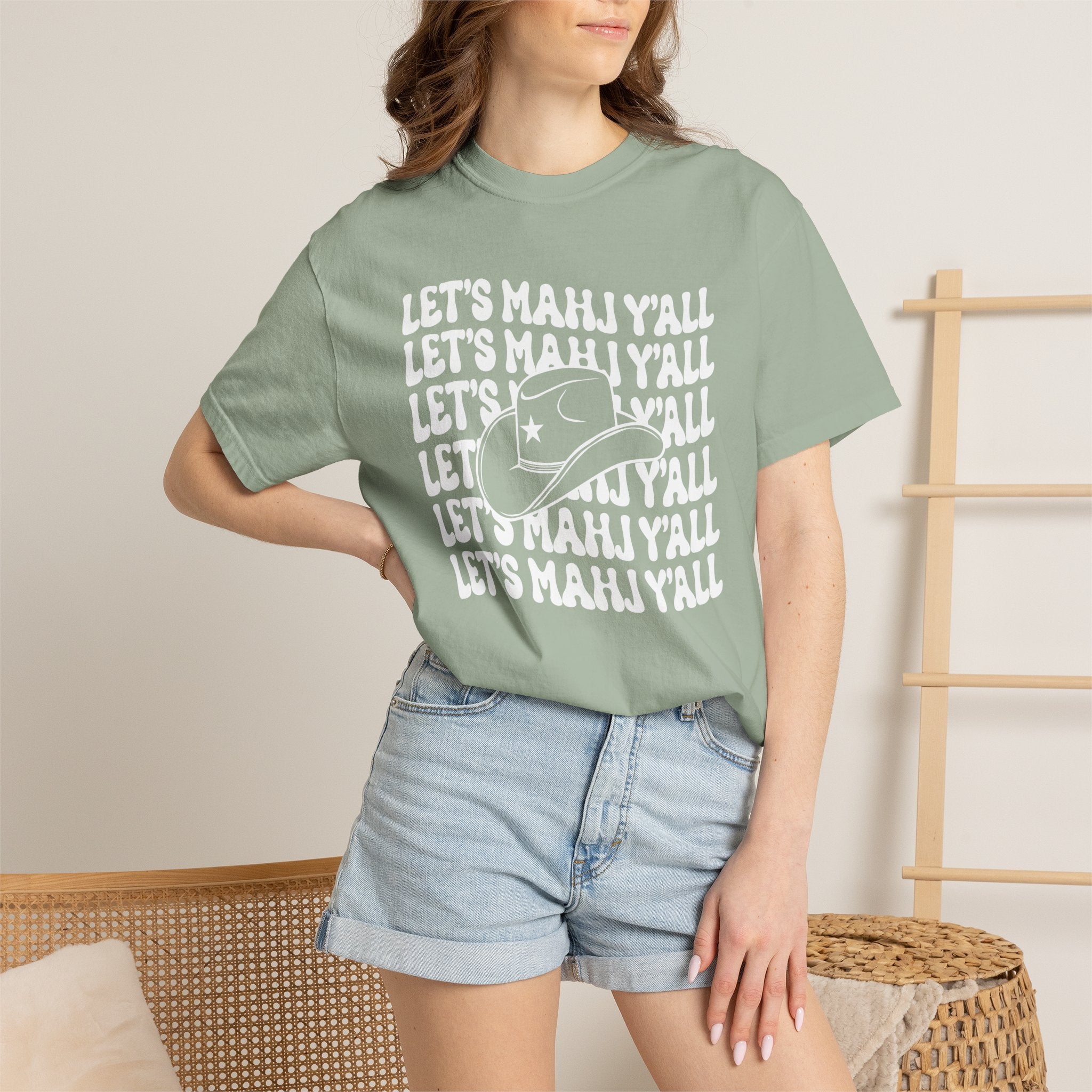 T-Shirt - Let’s Mahj Y’all (Comfort Colors - Unisex)