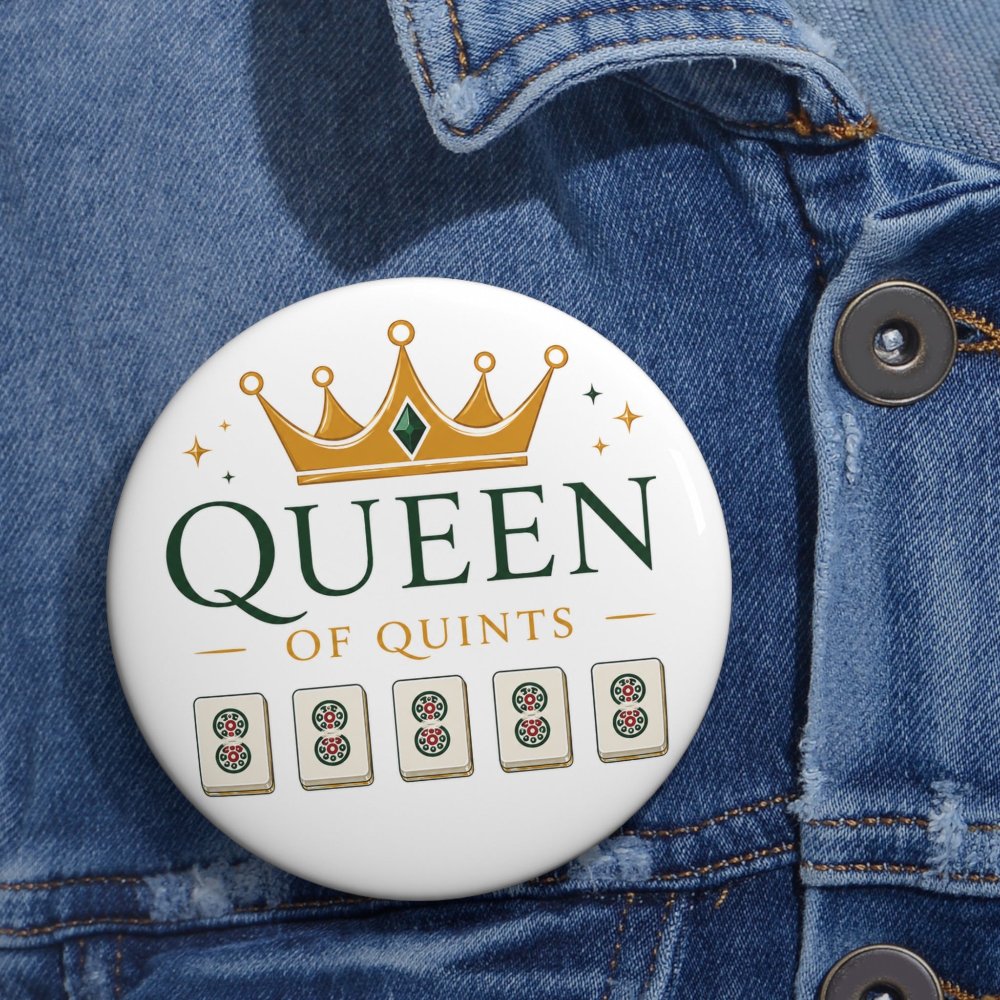 3'' Pin- Queen of Quints Secondary image