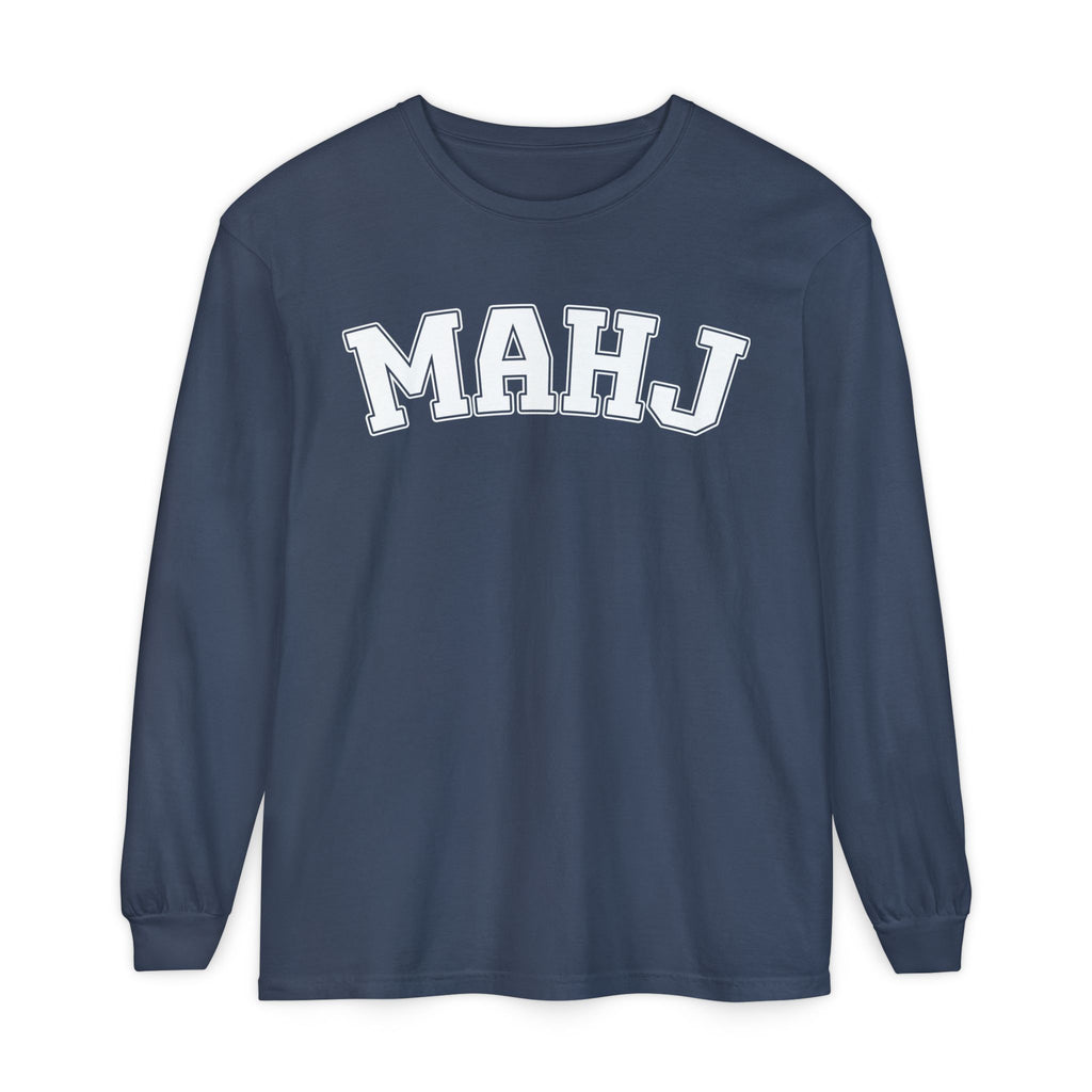 Long Sleeve T-Shirt - MAHJ College-Style