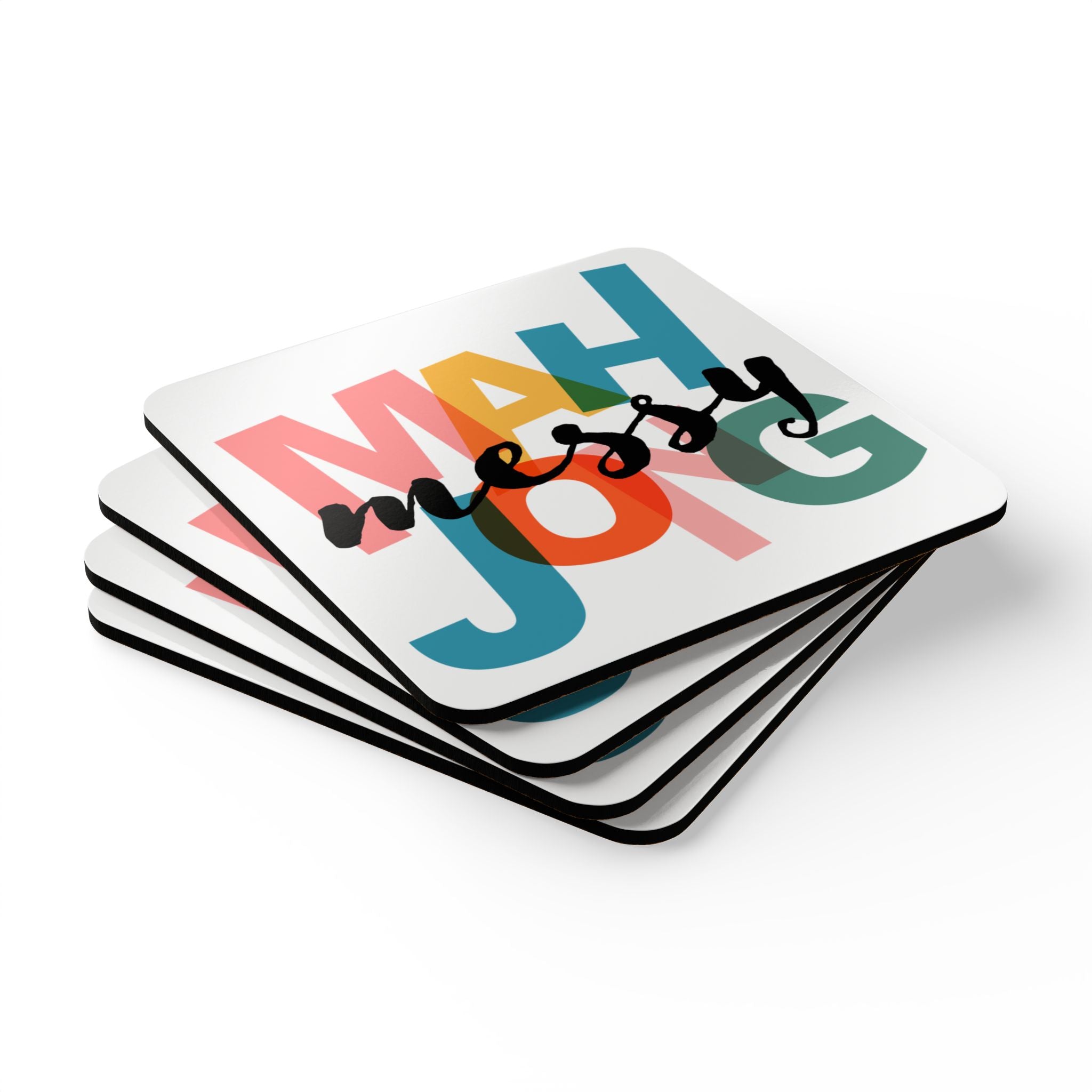 Coasters (4 pack) - Messy Mahjong