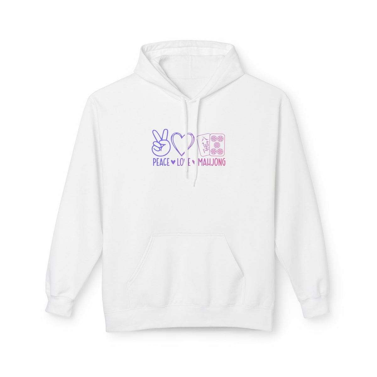 Hoodie - Peace Love Mahjong