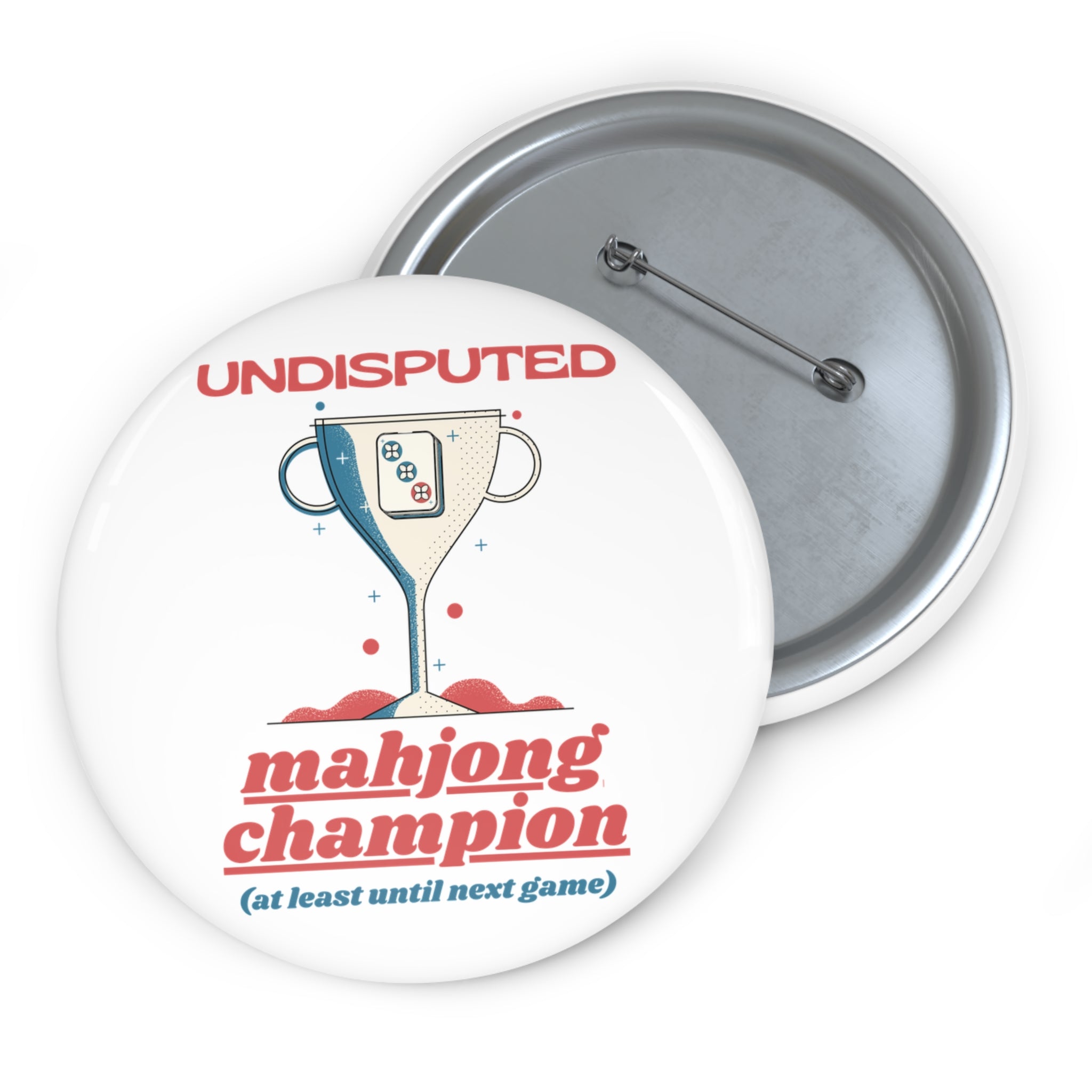 3'' Pin - Undisputed Mahjong Champion Main image