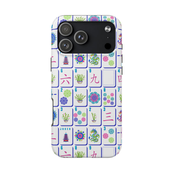 Tough Phone Case - Mahjong Tiles