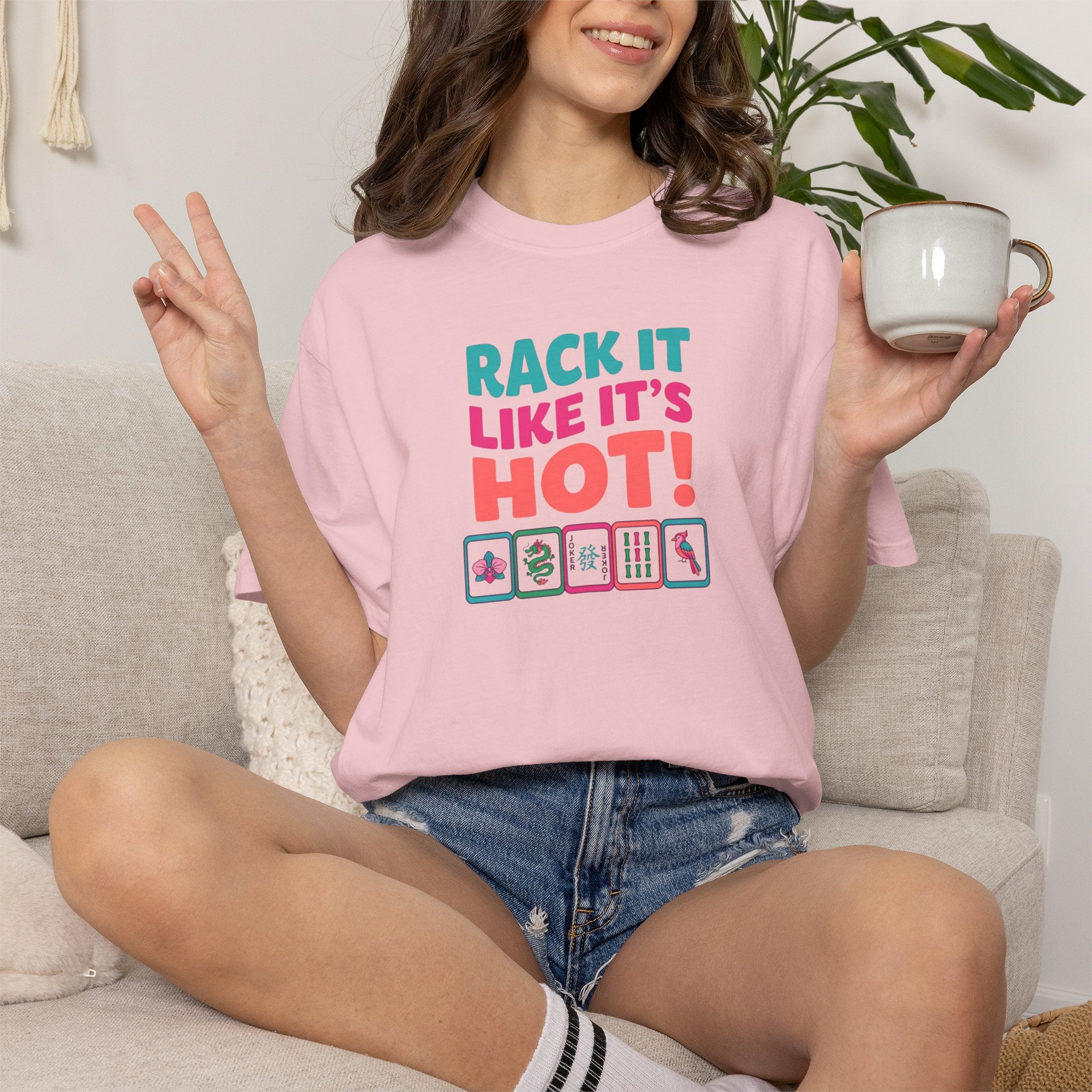 T-Shirt — "Rack It Like It's Hot" (Comfort Colors - Unisex)