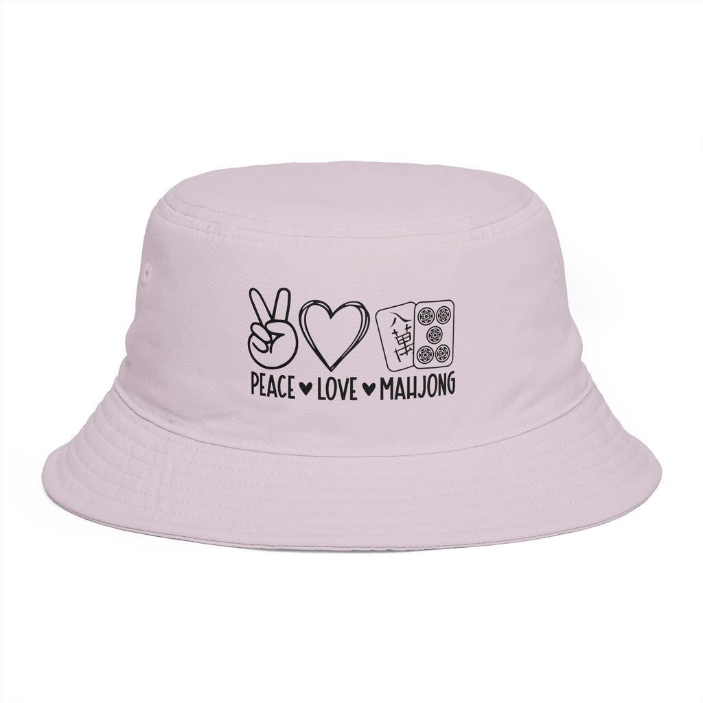 Bucket Hat — Peace Love Mahjong