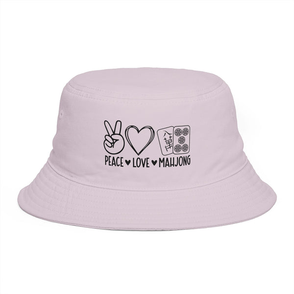 Bucket Hat — Peace Love Mahjong