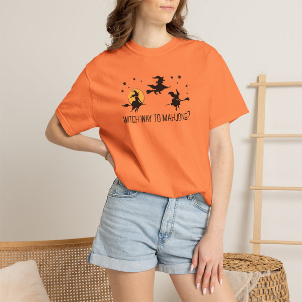 T-Shirt - Witch Way to Mahjong (Comfort Colors)