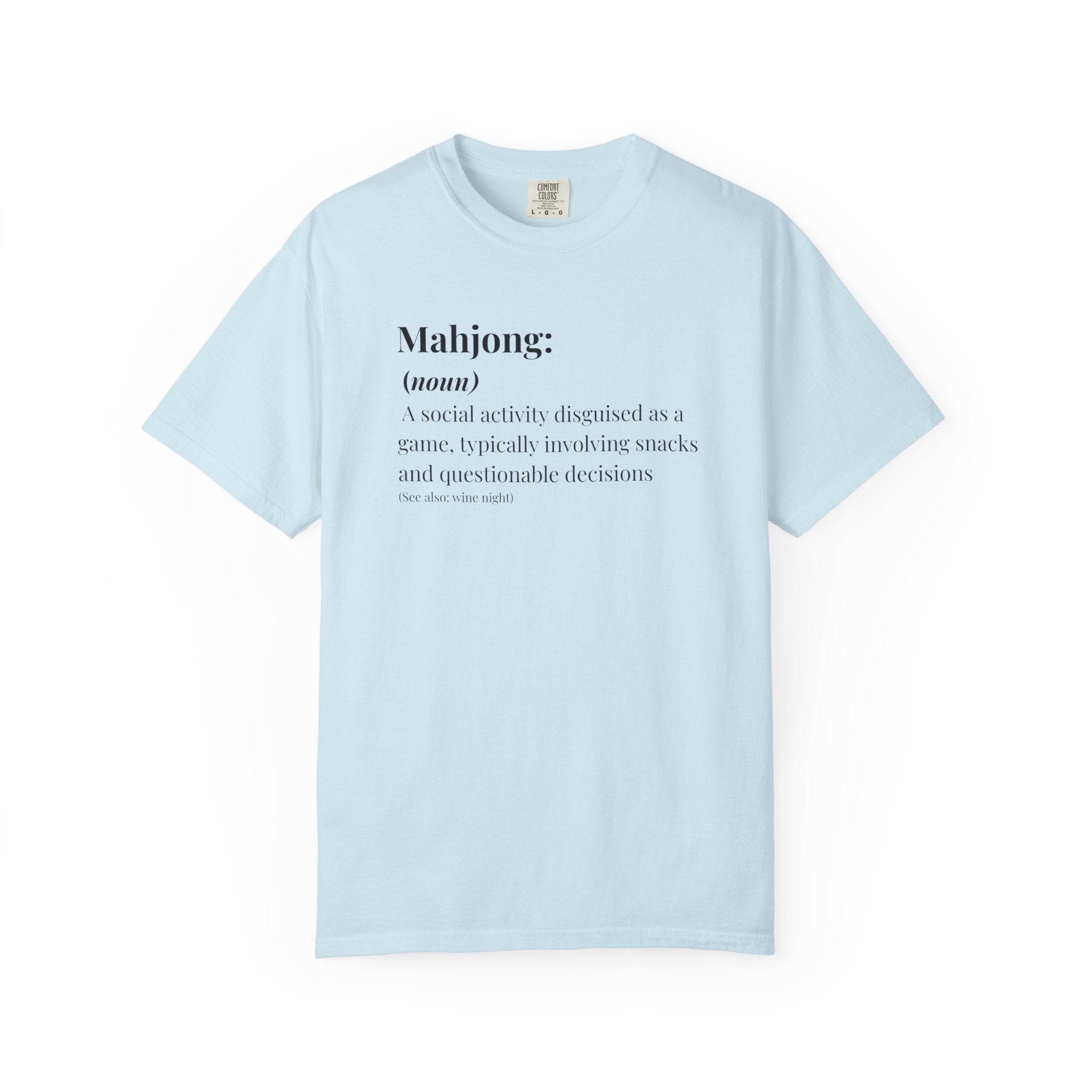 T-Shirt - Mahjong definition (Comfort Colors - Unisex)
