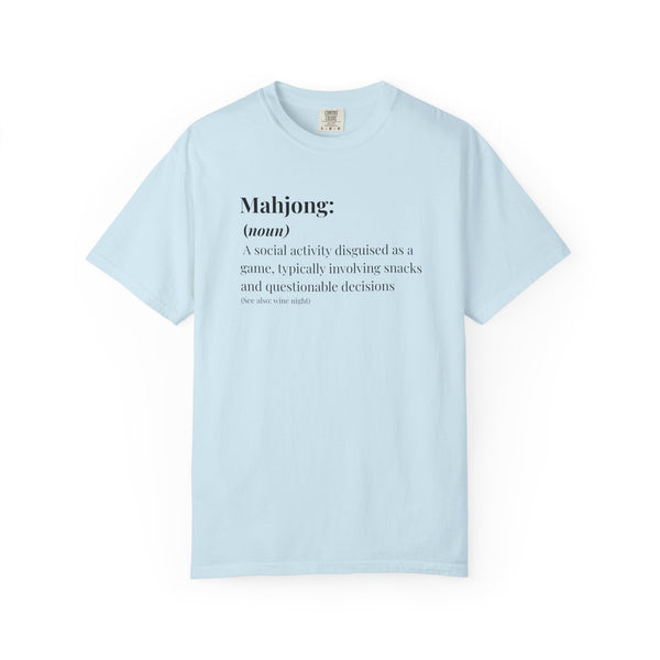 T-Shirt - Mahjong definition (Comfort Colors - Unisex)