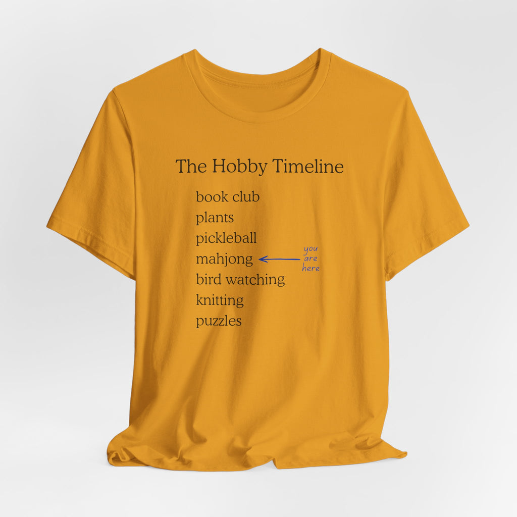 T-Shirt - Hobby Timeline Tee (Bella+Canvas - Unisex)
